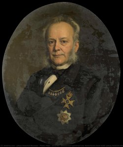 Pieter Mijer (1812-81). Gouverneur-generaal Van Nederlands Oost Indië, Johan Heinrich Neuman, 1875 — Johan Heinrich Neuman