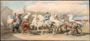 Return From The Horse Fair — Rosa Bonheur