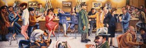 The Cedar Bar — Red Grooms