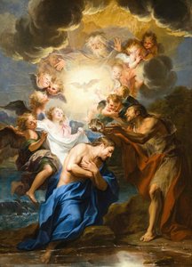 The Baptism Of Christ — Charles Antoine Coypel