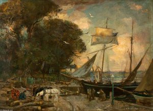 Harbour Scene, Kirkcudbright