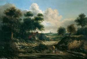 Landscape, A Country Road — James Stark