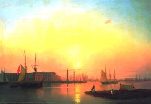 Exchange Of Peterburg — Ivan Konstantinovich Aivazovsky, Romanticism