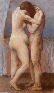 El Abrazo — Pablo Picasso, Cubism