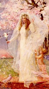 L 'amour Et L_hymenee — Alfred Stevens