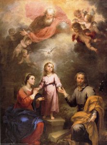 Las Dos Trinidades — Bartolomé Esteban Murillo