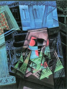 Still Life Before An Open Window Aka Place Ravignan — Juan Gris