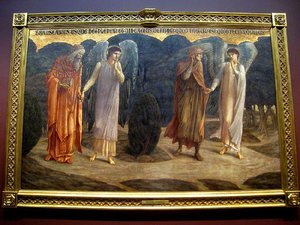 The King And The Shepherd — Edward Coley Burne-jones