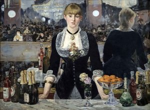 A Bar At The Folies-bergere — Édouard Manet