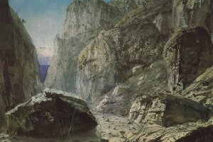 The Gorge Of The Rocky Mountains — Vasily Dmitrievich Polenov