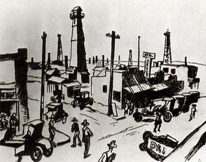 Oil Town — Thomas Hart Benton