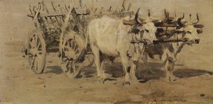 Cart For The Wounded — Vasily Vasilevich Vereshchagin, Realism