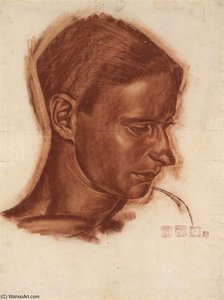 Portrait Of Vasily Shukhaev — Alexander Evgenievich Yakovlev