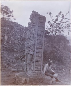 Photograph Of Copán Taken By A.p. Maudslay — Alfred Percival Maudslay