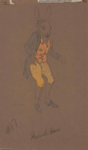 March Hare (costume Design From Alice In Wonderland, 1915) — William Penhallow Henderson