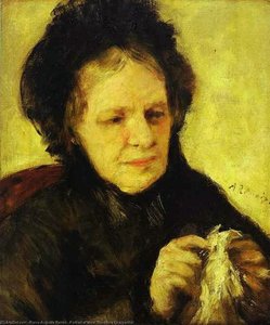 Portrait Of Mme. Theodore Charpentier — Pierre-auguste Renoir
