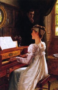 Courtship — Edmund Blair Leighton