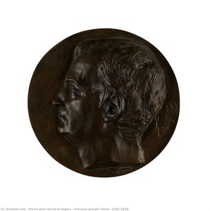 François-joseph Talma (1763-1826) — Pierre-jean David D'angers, Neoclassical Style