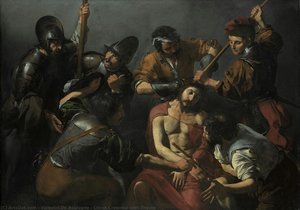 Christ Crowned With Thorns — Valentin De Boulogne, Baroque