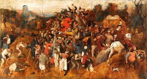 The Wine Of Saint Martin's Day — Pieter Bruegel The Elder, Northern Renaissance Painting