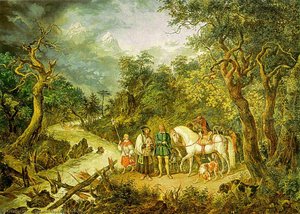 Rudolf Von Habsburg Und Der Priester — Johann Nepomuk Hoechle