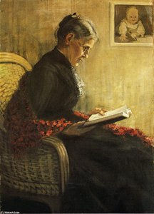 Portrait Of The Artist's Mother — Franz Marc