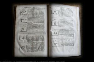 Hieroglyphic Alphabet from Kircher