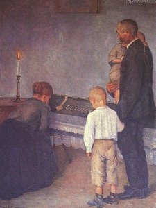 Death Of The Mother (triptych) — Kunffy Lajos