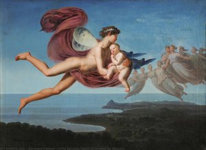 Child Bacchus Taken to Heaven by Mercury
