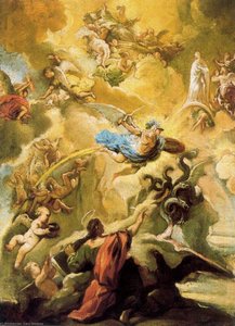 Vision Of St. John The Evangelist On Patmos 1 — Luca Giordano, Italian Renaissance