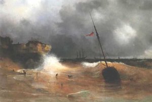 The Gale On Sea Is Over — Ivan Konstantinovich Aivazovsky