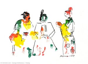 Dialog — George Ștefănescu-râmnic
