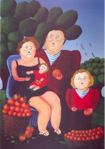 Uma Familia Abastada — Fernando Botero