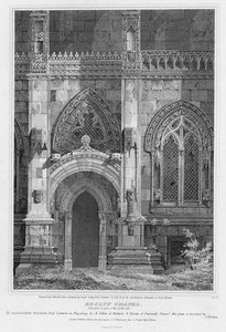 Roslyn Chapel, Elevation Of Part Of The South Side