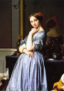 Vicomtesse Louise-albertine D'hausonville — Jean-auguste-dominique Ingres, Neoclassicism