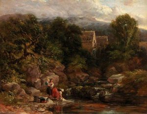 Pandy Mill — David Cox The Elder