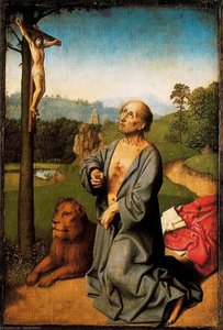 Saint Jerome In A Landscape — Gerard David