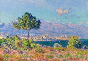 View Of Antibes From The Plateau Notre-dame — Claude Monet