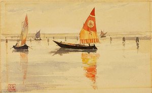 Sailboats (venice) — Cass Gilbert