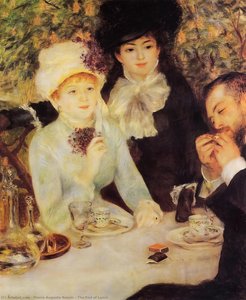 The End Of Lunch — Pierre-auguste Renoir