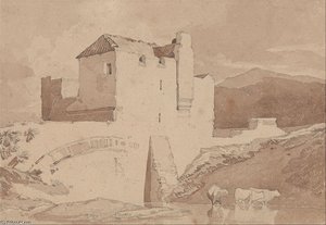 An Old Building — John Sell Cotman