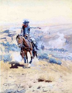 Pointing Out The Trail — Charles Marion Russell