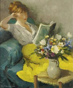 Claudine Reading, (1957) — Marcel Dyf