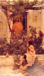 At Capri — John William Waterhouse