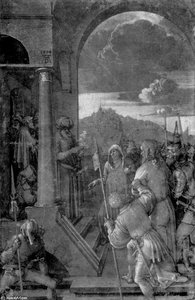 Christ Before Pilate — Albrecht Dürer, Northern Renaissance