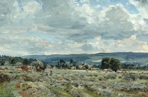 Haytime Near Nesfield — Herbert F Royle