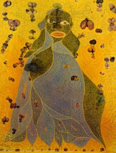 The Holy Virgin Mary — Chris Ofili, Hip-hop Realism