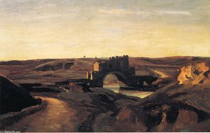 Ponte Nomentano — Jean-baptiste-camille Corot