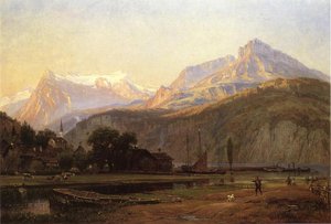 The Bay Of Uri, Lake Lucerne — Thomas Worthington Whittredge