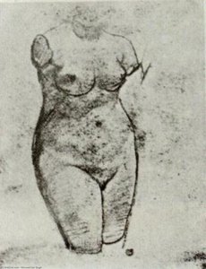 Plaster Torso Of A Woman — Vincent Willem Van Gogh